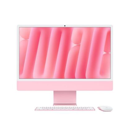 iMac da 24 pollici con display Retina 4.5K: chip Apple M4 con CPU a 8 core e GPU a 8 core,