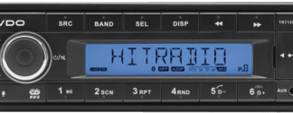 VDO TR723UB-BU FM RDS Tuner USB/AUX/BT 24V Kurzschacht