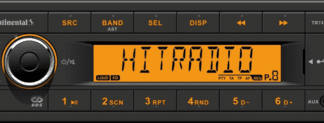 Continental TR7422U-OR FM RDS Tuner USB/AUX 24V Kurzschacht
