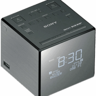 Sony Επιτραπέζιο Ψηφιακό Ρολόι με Ξυπνητήρι & Ραδιόφωνο XDR-C1DBP Sony Επιτραπέζιο Ψηφιακό Ρολόι με Ξυπνητήρι & Ραδιόφωνο XDR-C1DBP