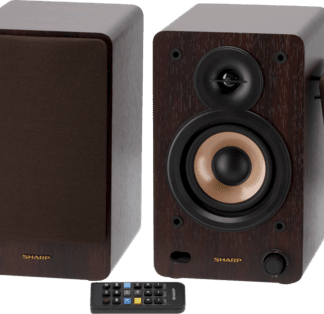 Sharp CP-SS30 Αυτοενισχυόμενο Ηχείο 2 Δρόμων με Bluetooth 60W (Τεμάχιο) Μαύρο