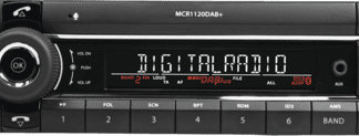 Axion Kienzle MCR 2420 DAB+ USB/AUX/BT 24V Kurzschacht