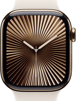 Apple Watch Series 10 Cellular Titanium 46mm Αδιάβροχο με eSIM και Παλμογράφο (Slate - Black Sport Band – M/L) - Προπαραγγελία