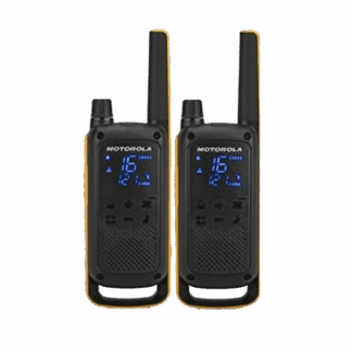 Motorola Talkabout T92 H2O Ασύρματος Πομποδέκτης PMR 0.5W με Μονόχρωμη Οθόνη Σετ 2τμχ Σε Κίτρινο Χρώμα