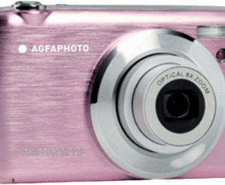 AgfaPhoto Realishot DC8200 Compact Φωτογραφική Μηχανή 18MP Οπτικού Ζουμ 8x με Οθόνη 2.7" και Ανάλυση Video Full HD (1080p) Κόκκινη