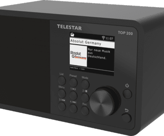 Telestar TOP 400 DAB+ Internetradio-Adapter schwarz