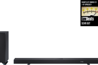 Sharp HT-SBW55121 Soundbar m. kabell. Subwoofer silber