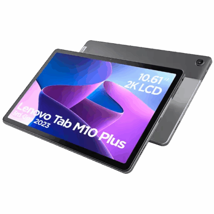 Lenovo Tab M10 Plus (3rd Gen) 2023 10.61" με WiFi (4GB/128GB/Lenovo Precision Pen 2 & Folio Case) Storm Grey