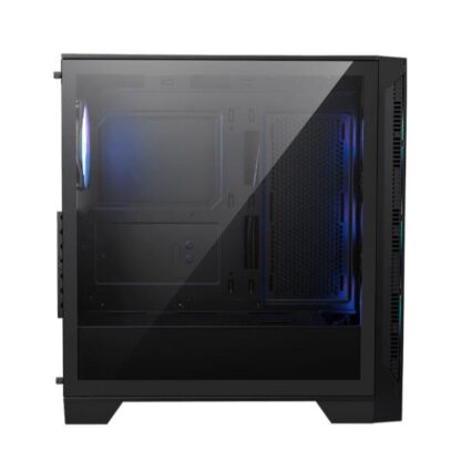 MSI MAG Forge 321r Airflow Gaming Midi Tower Κουτί Υπολογιστή με Πλαϊνό Παράθυρο και RGB Φωτισμό Μαύρο