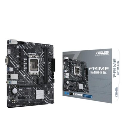 Asus Prime H610M-K D4 Motherboard Micro ATX με Intel 1700 Socket
