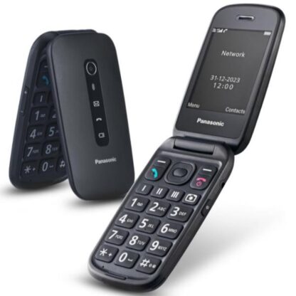 Panasonic KX-TU550 Single SIM Ανθεκτικό Κινητό Μαύρο