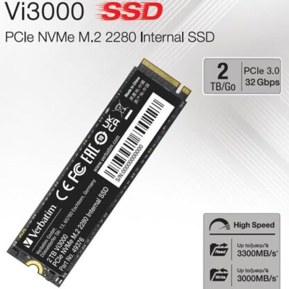 SSD 2TB VI3000 PCIE NVME M.2