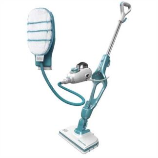 Black & Decker 9IN1 Steam-mop Upright steam cleaner 0.5 L Turquoise White 1300 W