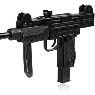Submachine gun air rifle Ranger UZ1 Full Auto Blowback Kal.4.5 BBS 25-shots Metal KWC