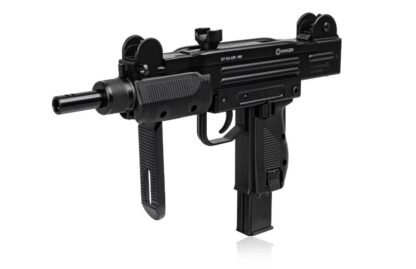 Submachine gun air rifle Ranger UZ1 Full Auto Blowback Kal.4.5 BBS 25-shots Metal KWC