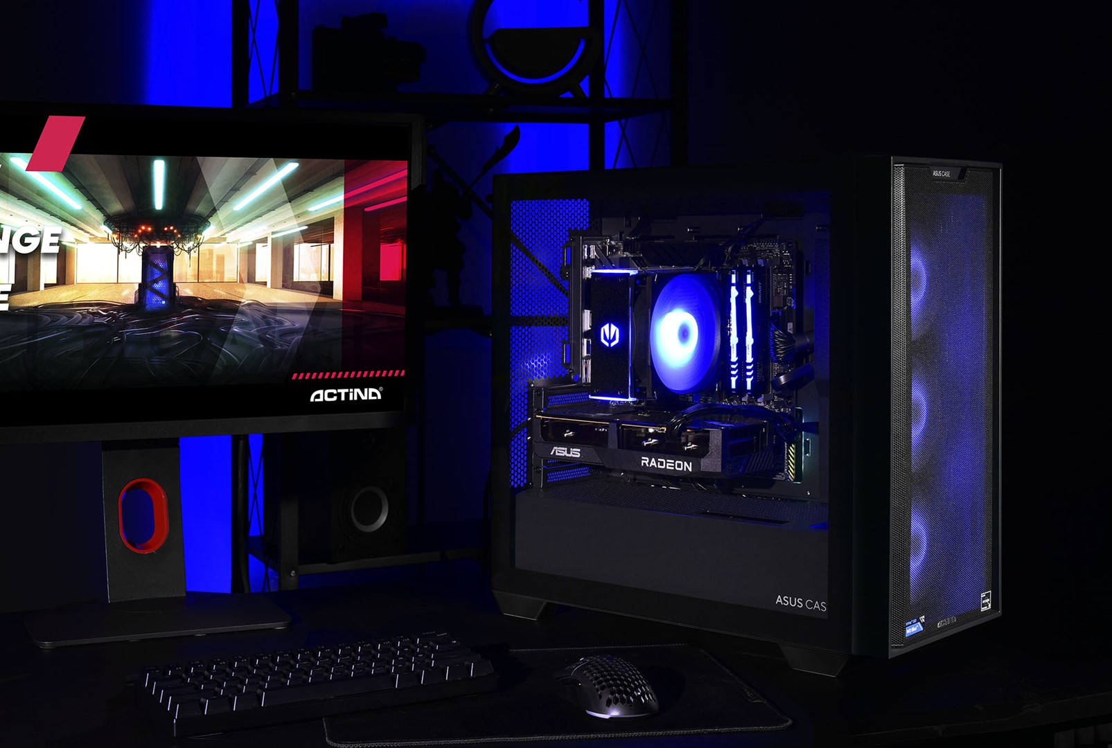 Actina 5901443335832 PC AMD Ryzen™ 5 5600 16 GB DDR4-SDRAM 1 TB SSD AMD Radeon RX 7600 Mini Tower Black Actina 5901443335832 PC AMD Ryzen™ 5 5600 16 GB DDR4-SDRAM 1 TB SSD AMD Radeon RX 7600 Mini Tower Black