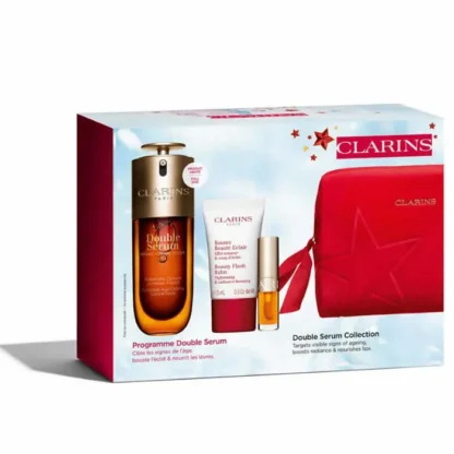 Clarins Double Serum Collection Σετ Περιποίησης για Αντιγήρανση & Λάμψη 4τμχ
