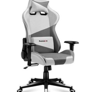 Huzaro Force 6.2 Καρέκλα Gaming Δερματίνης με Ρυθμιζόμενα Μπράτσα Γκρι