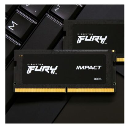 Kingston Fury Impact 32GB DDR5 RAM με Ταχύτητα 5600 για Laptop Κωδικός: KF556S40IB-32