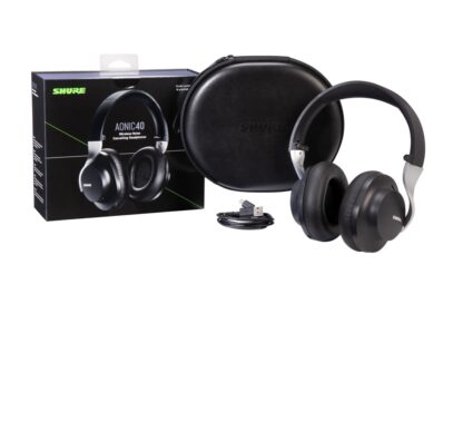 Shure Aonic 40 Headphones Wired & Wireless Head-band Music USB Type-C Bluetooth Black