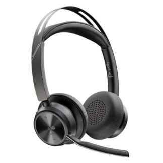 HP POLY VF2 -M Ασύρματα Over Ear Multimedia Ακουστικά με μικρόφωνο και σύνδεση Bluetooth / USB-C