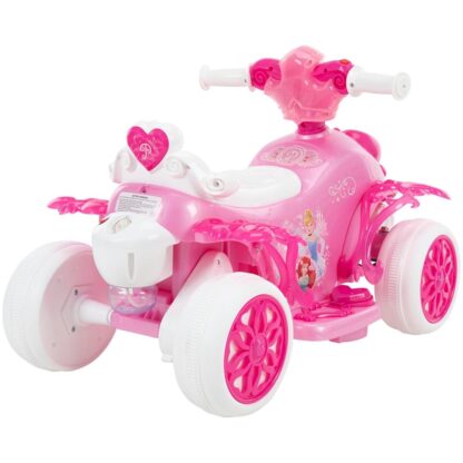 Παιδικό Ηλεκτρικό Τετράτροχο Quad Princess Bubble Huffy 19055W