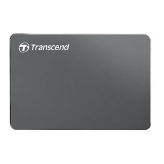 Transcend StoreJet 25C3S USB-C Εξωτερικός HDD 1TB 2.5" Ασημί