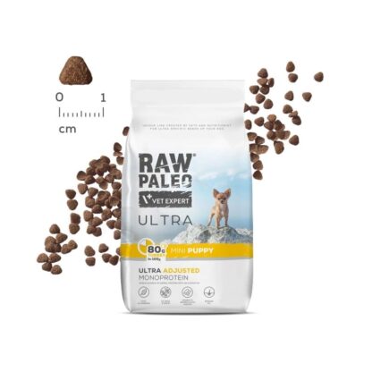 RAW PALEO Ultra Mini Puppy Turkey - Ξηρά Τροφή για Κουτάβια - 8 kg