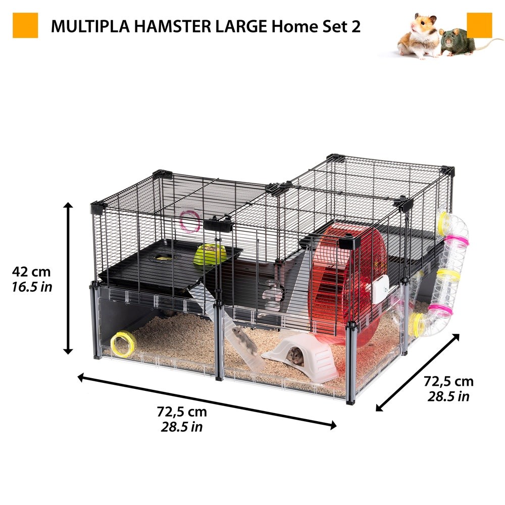 FERPLAST Multipla hamster large - cage for rodents - 107 5 x 37 5 x 42 cm FERPLAST Multipla hamster large - cage for rodents - 107 5 x 37 5 x 42 cm