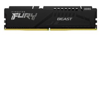 Kingston Fury Beast RGB 32GB DDR5 RAM με 2 Modules (2x16GB) και Ταχύτητα 5600 για Desktop Κωδικός: KF556C36BBEAK2-32