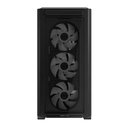 Asus A23 Plus Gaming Midi Tower Κουτί Υπολογιστή με Πλαϊνό Παράθυρο και RGB Φωτισμό Μαύρο