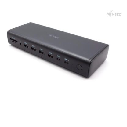 Docking Station Universale 6 Monitor x 4K DISPLAY - PD (3.1) 140W con alimentatore (CA6MON