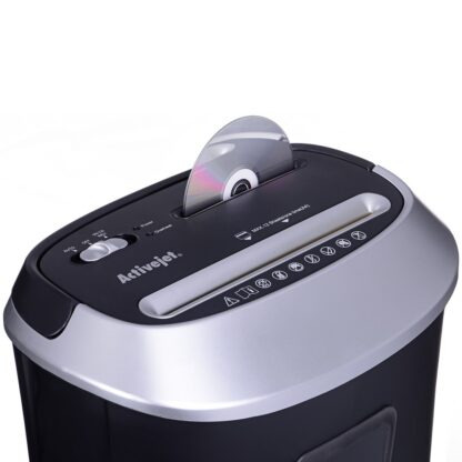 Shredder Activejet ASH-1201D  P-3  25 l  45 mm shreds  black and silver.