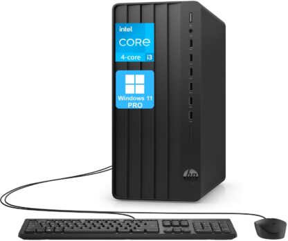 HP Pro 290 G9 Intel® Core™ i3 i3-14100 16 GB DDR4-SDRAM 512 GB SSD Windows 11 Pro SFF PC Black