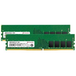 Transcend 32GB DDR4 RAM με 2 Modules (2x16GB) και Ταχύτητα 2666 για Laptop Κωδικός: JM2666HSE-32G