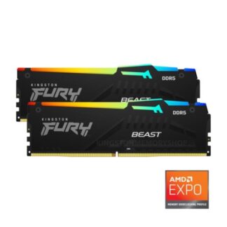 Kingston 16GB DDR4 RAM με Ταχύτητα 3200 για Desktop Κωδικός: KTD-PE432ES8/16G