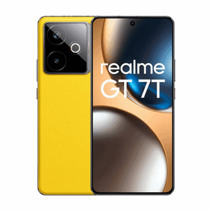 Realme GT 7T 5G Dual Sim 12GB RAM 512GB - Yellow