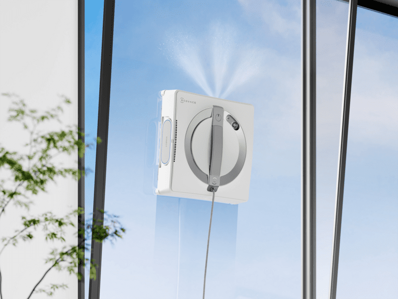 Ecovacs Winbot W2 Pro Omni Καθαριστής Τζαμιών Ρομπότ Μπαταρίας Λευκός Ecovacs Winbot W2 Pro Omni Καθαριστής Τζαμιών Ρομπότ Μπαταρίας Λευκός