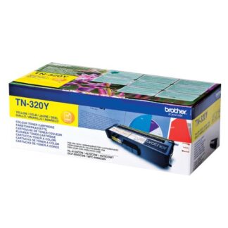 Brother TN-321Y Γνήσιο Toner Laser Εκτυπωτή Κίτρινο 1500 Σελίδων (TN-321Y)