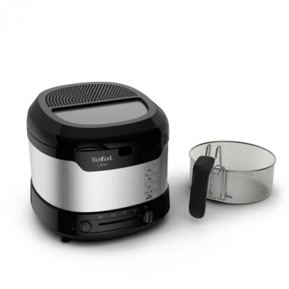 Tefal Uno FF215D Single Stand-alone 1600 W Deep fryer Black  Stainless steel