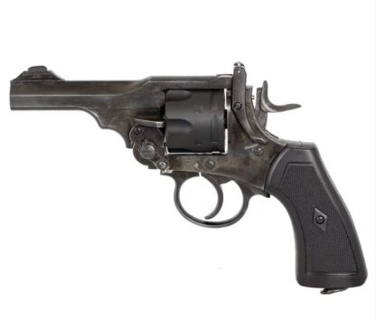 WEBLEY MKVI .455 Police cal.5.5 mm Diabolo cartridge revolver 6-shot. 4’ barrel CO2 Battlefield Ekp to17J