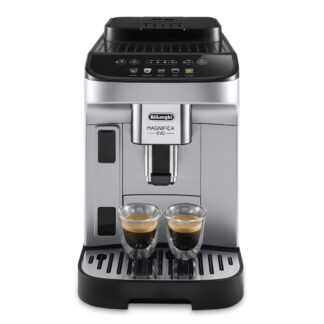 De'Longhi Magnifica Evo Αυτόματη Μηχανή Espresso 1450W Πίεσης 15bar για Cappuccino με Μύλο Άλεσης Ασημί