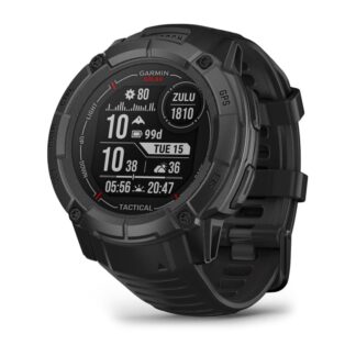 Garmin Instinct 2X Solar Tactical Edition 2.79 cm (1.1 ) MIP 50 mm Digital 176 x 176 pixels Touchscreen Black GPS (satellite)
