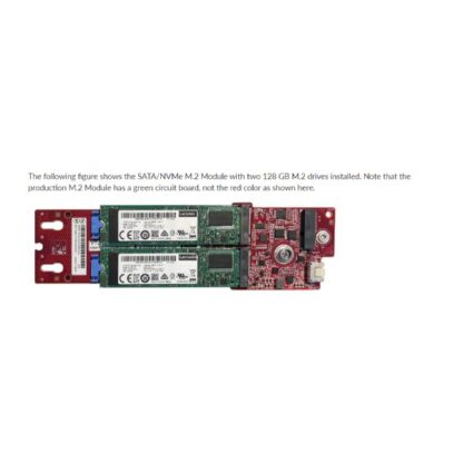 ThinkSystem M.2 SATA/NVMe 2-Bay Enablement Kit (4Y37A09738)
