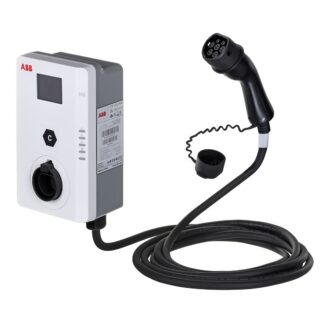 Schneider Electric Επιτοίχιος Τριφασικός Σταθμός Φόρτισης 11kW με Ενσωματωμένο Καλώδιο Type 2 (EVH5A11N2C7)