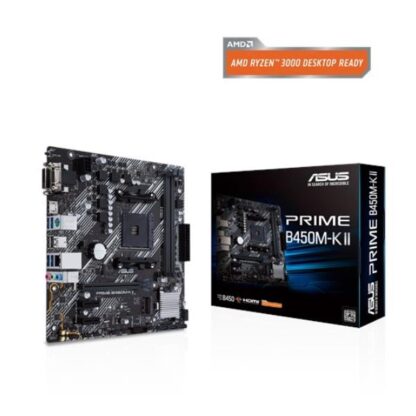 Asus Prime B450M-K II Motherboard Micro ATX με AMD AM4 Socket