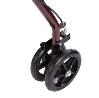 Four-wheel walker with seat function