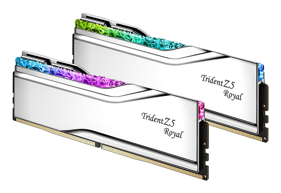 G.Skill Trident Z5 Royal F5-6000J2836G16GX2-TR5S memory module 32 GB 2 x 16 GB DDR5 G.Skill Trident Z5 Royal F5-6000J2836G16GX2-TR5S memory module 32 GB 2 x 16 GB DDR5