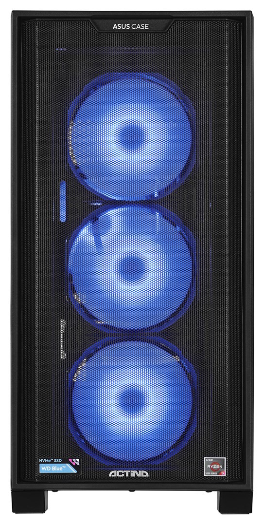 Actina 5901443335832 PC AMD Ryzen™ 5 5600 16 GB DDR4-SDRAM 1 TB SSD AMD Radeon RX 7600 Mini Tower Black Actina 5901443335832 PC AMD Ryzen™ 5 5600 16 GB DDR4-SDRAM 1 TB SSD AMD Radeon RX 7600 Mini Tower Black