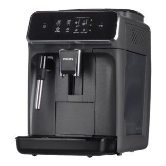 Philips Series 2200 Αυτόματη Μηχανή Espresso 1500W Πίεσης 15bar με Μύλο Άλεσης Γκρι